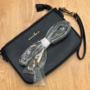 White Elm Black Crossbody Bag